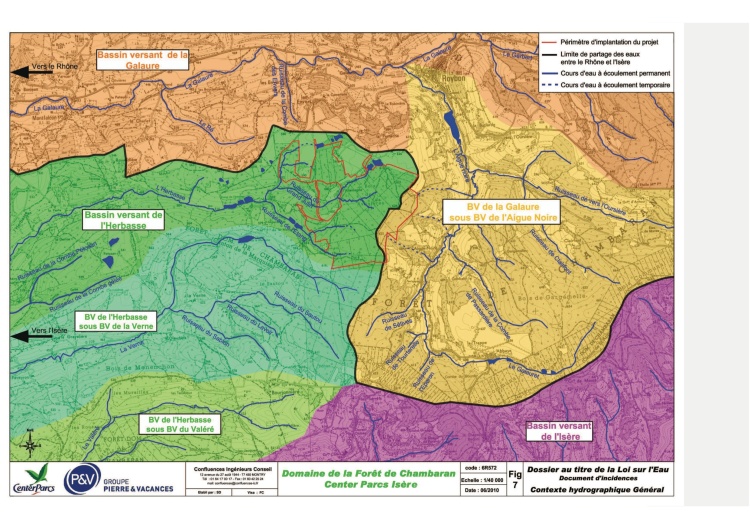 Carte bassins versants